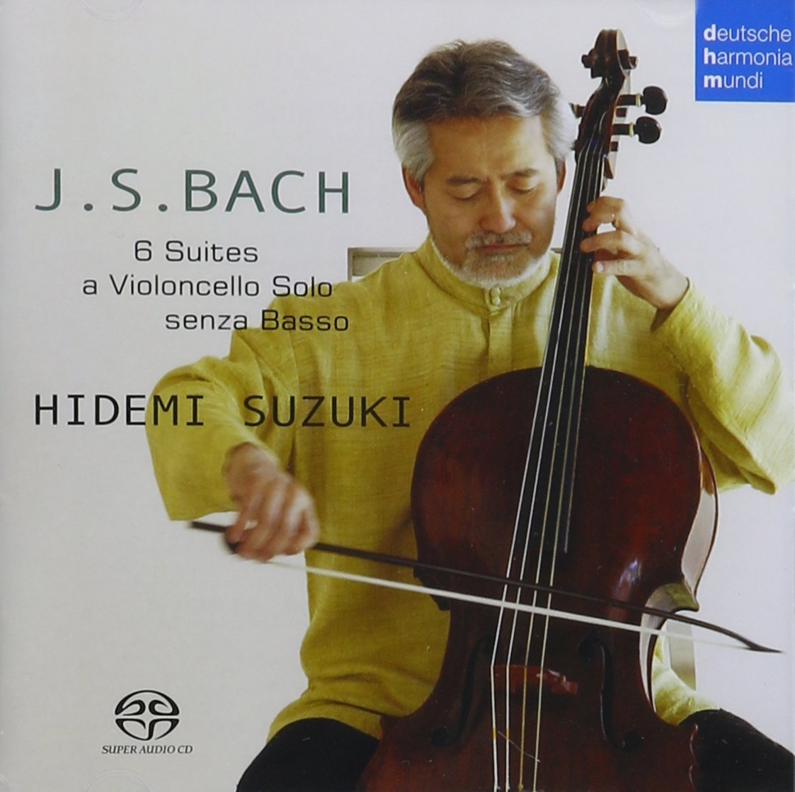 Hidemi Suzuki Cello SEALED NEW 2SACDHybrid Bach 6Suites For Violoncello Solo OBI