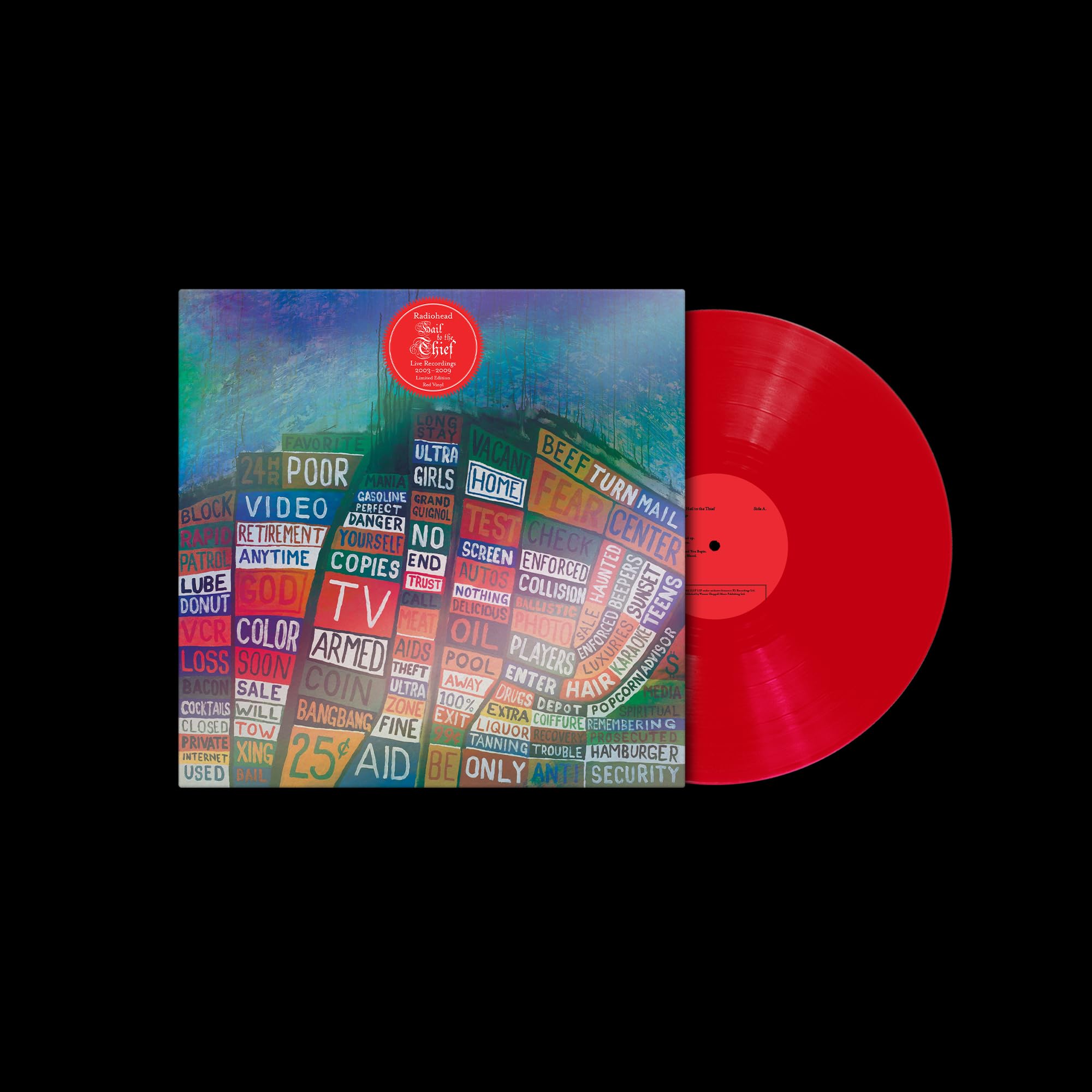 Radiohead/Hail To The Thief (Live Recordings 2003-2009) XL1563LPJP New LP NEW