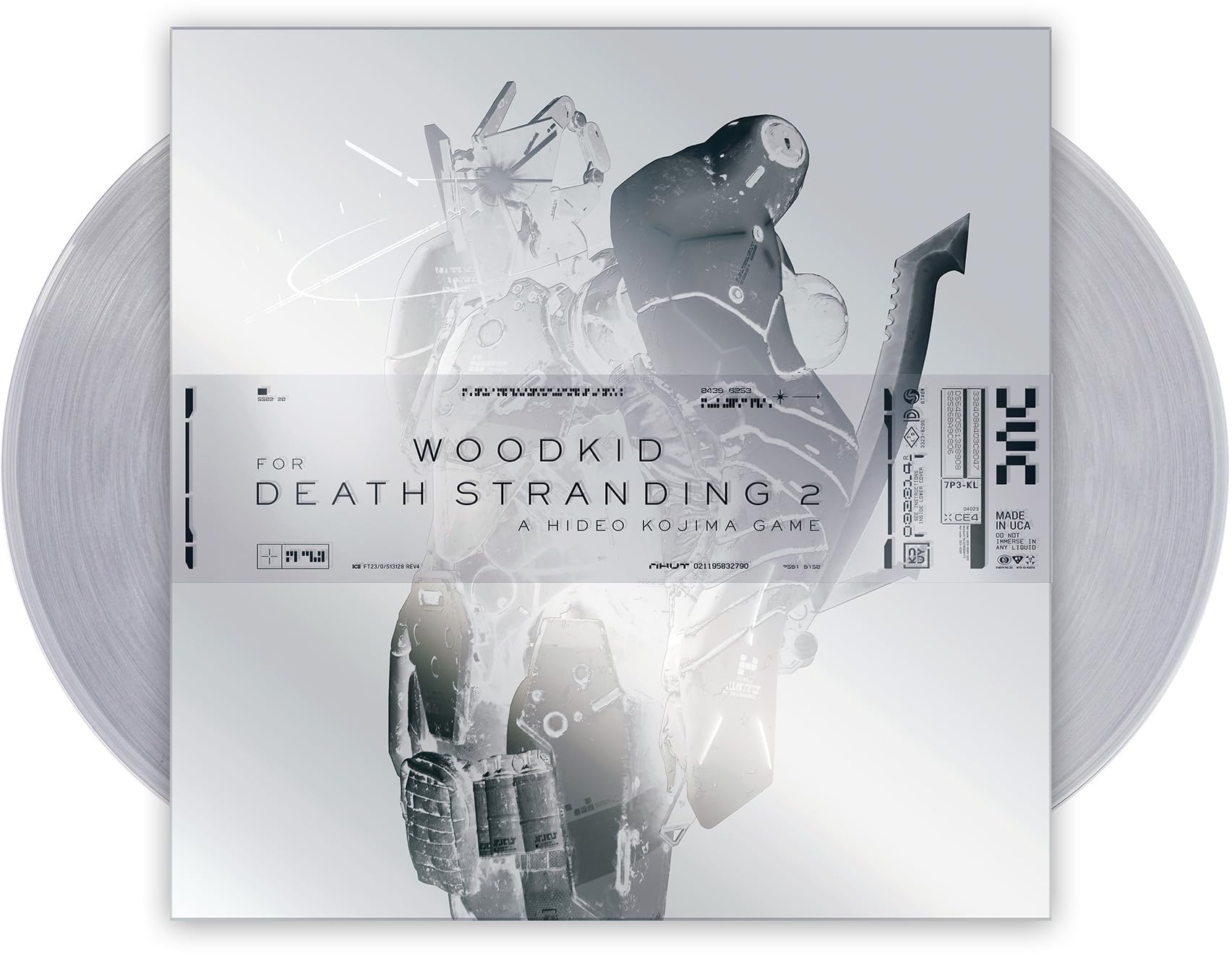 Woodkid / Woodkid For Death Stranding 2 LP OST Clear Vinyl Japan New NEW