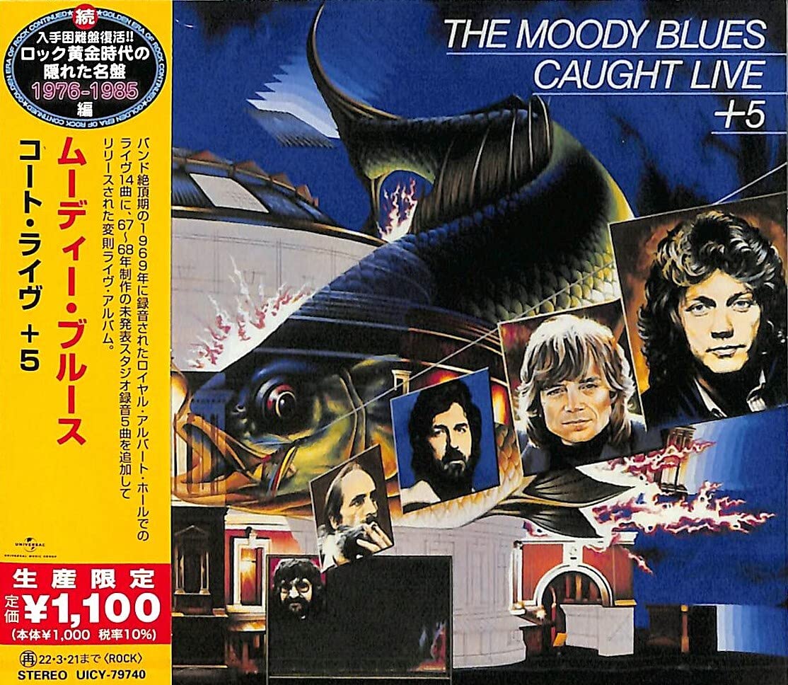 The Moody Blues Caught Live (Incl. 5 Bonus Tracks) Very Good CD NEW