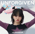 LE SSERAFIM UNFORGIVEN First Limited Member Solo Jacket Edition [KIM CHAEWON] CD