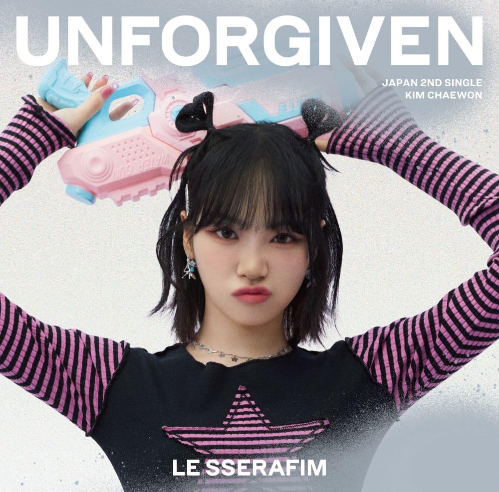 LE SSERAFIM UNFORGIVEN First Limited Member Solo Jacket Edition [KIM CHAEWON] CD