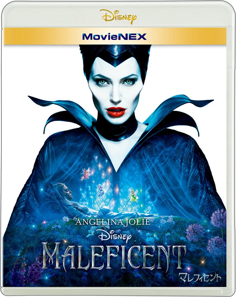 Walt Disney Japan Maleficent Movienex Blu-Ray+Dvd+Digital Copy+Movienex World
