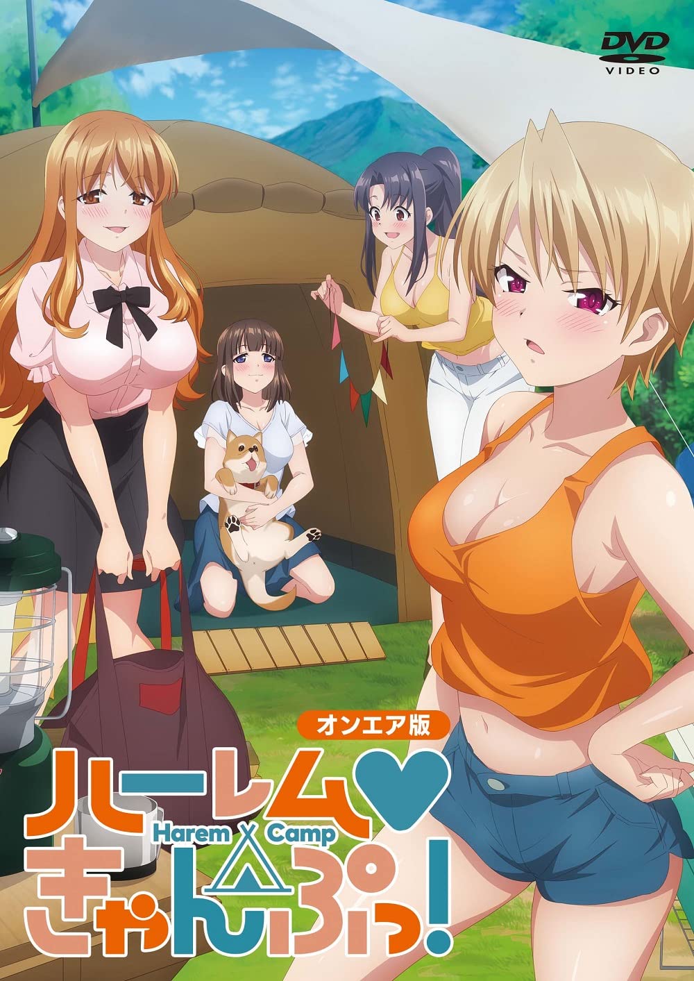 [Dvd] Harem Camp On-Air Edition Toshihiro Watase Japanese Tv Anime Movie NEW