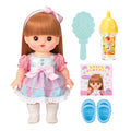 'NEW Pilot Corporation Mel-chan Long Hair Nene-chan Blinking Eyes Doll Set'