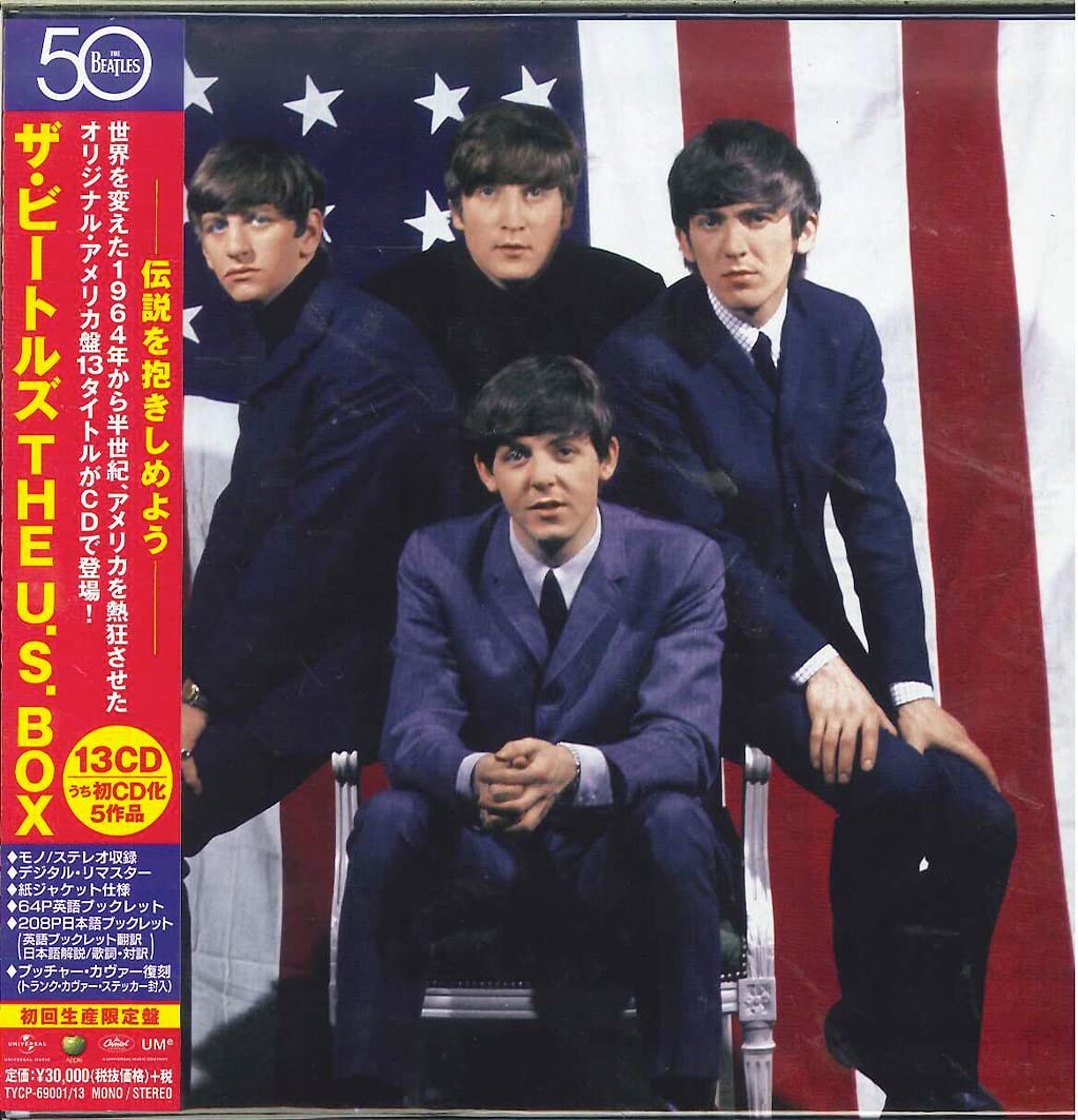The Beatles **‘The U.S. Box’ Japan Ltd Deluxe Box 13CD Mono/Stereo [CD] NEW
