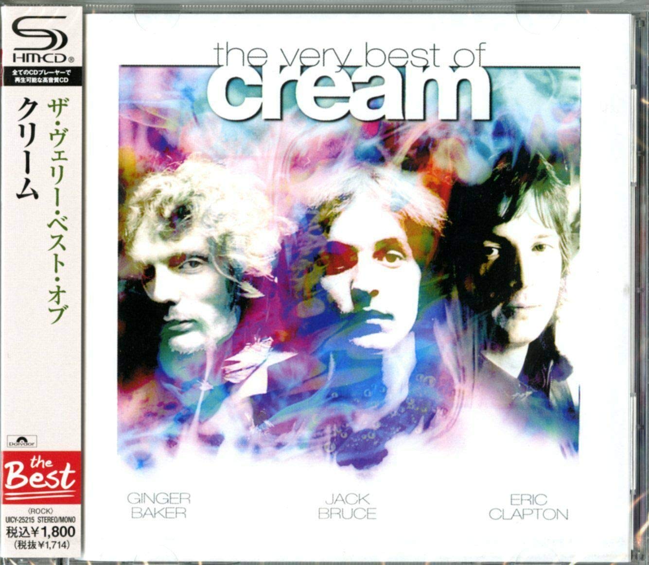 Cream SEALED NEW CD(SHM-CD) The Very Best Of Cream Compilation Japan OBI