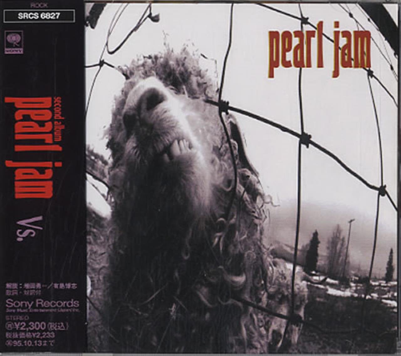 Pearl Jam / Vs. SRCS6827 Unopened CD from Japan NEW