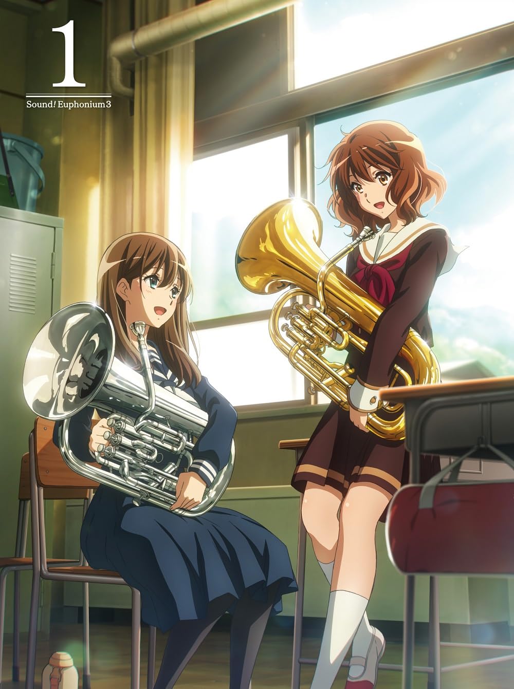 Sound! Euphonium 3 Vol.1 First Limited Edition Blu-ray + Booklet + Card Japan
