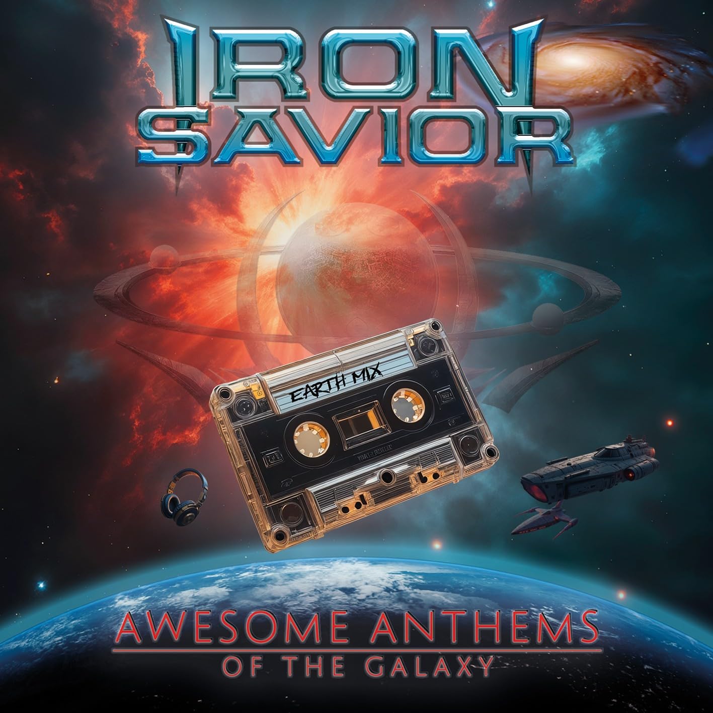 11B IRON SAVIOR AWESOME ANTHEMS OF THE GALAXY WITH BONUS TRACK JAPAN CD NEW