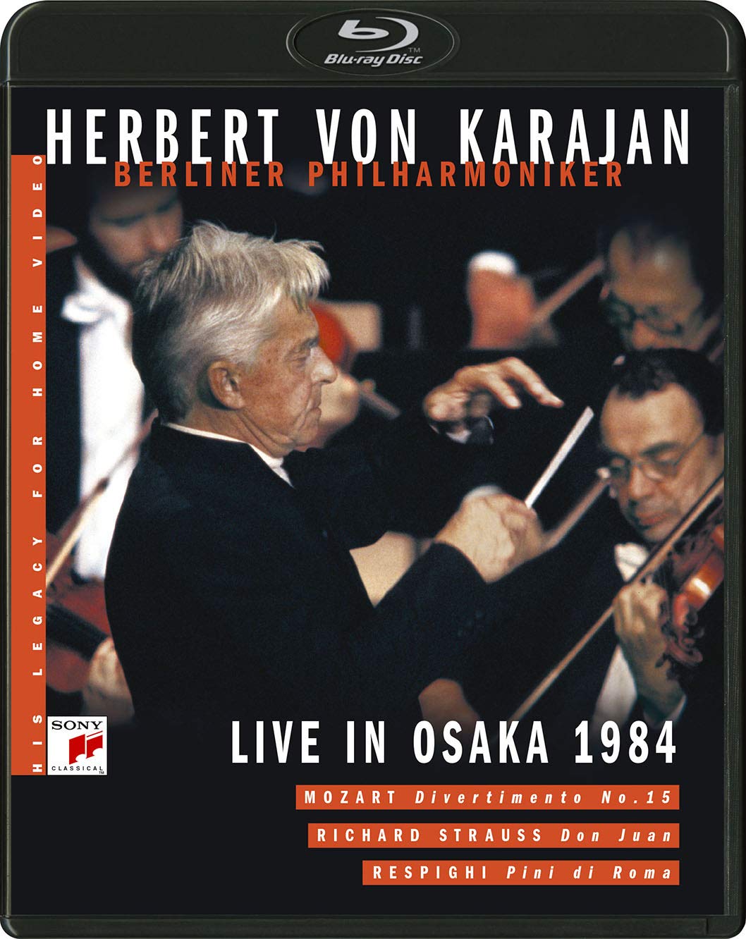 Herbert von Karajan Live in Osaka 1984 Blu-ray Berlin Philharmonic Orchestra NEW