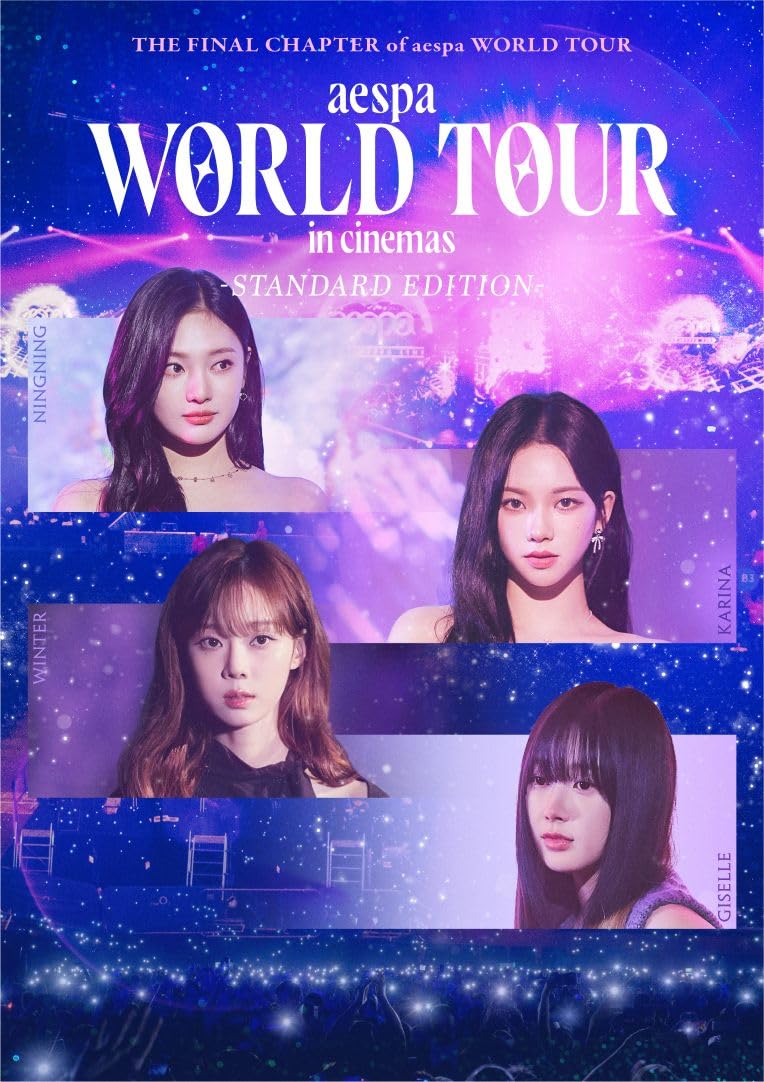 DVD aespa: WORLD TOUR in cinemas -STANDARD EDITION- DVD Japan Sub:ENG Korean NEW