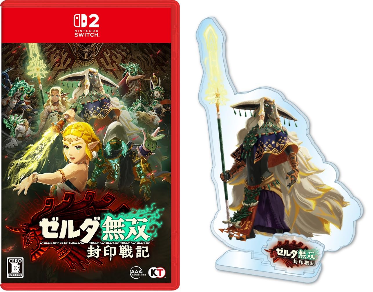 Hyrule Warriors with Acrylic Stand Prison Era (Raul) Made in Japan New NEW