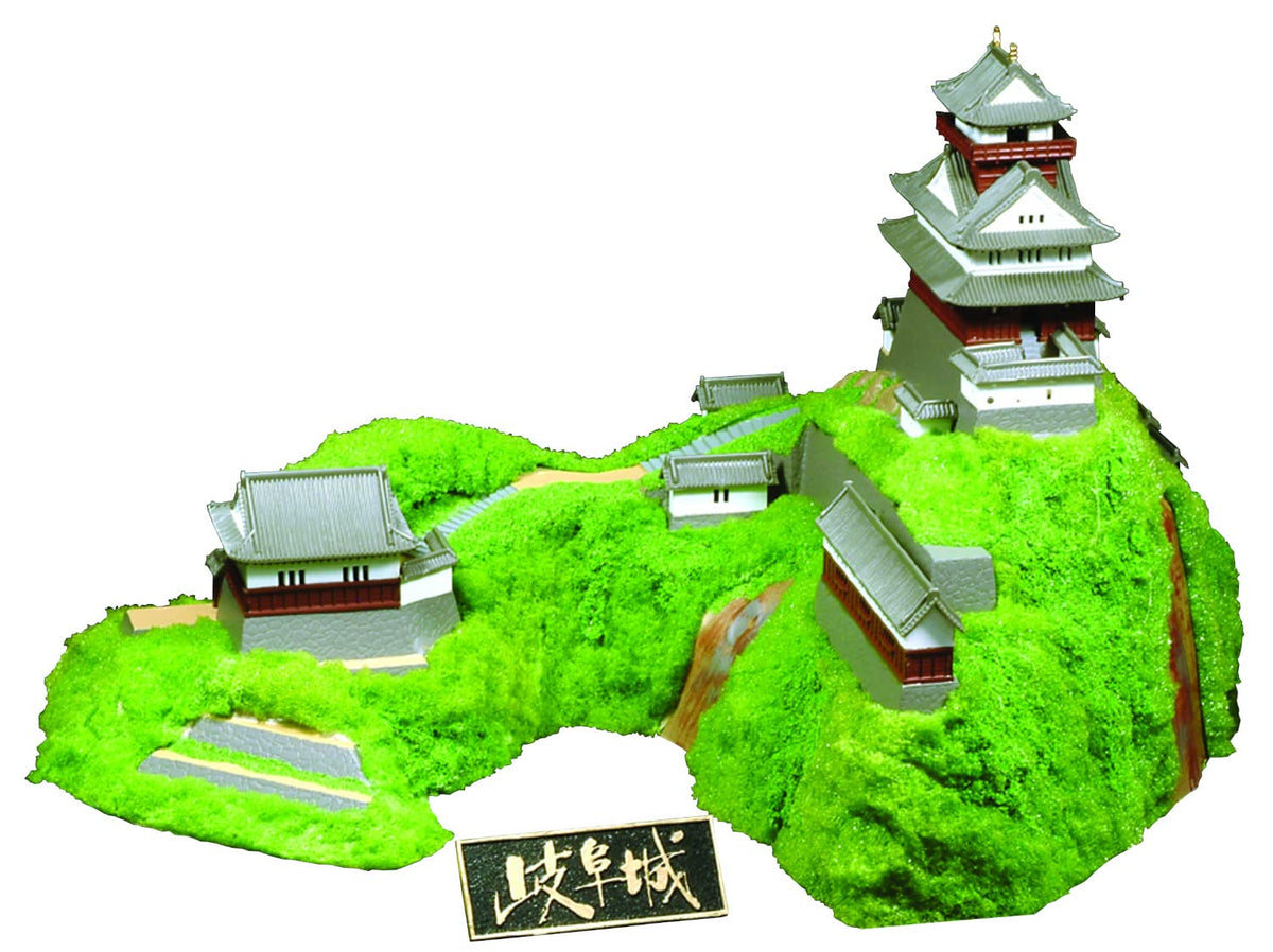 Doyusha 1350 Japanese Famous Castles Standard Gifu Castle Plastic Model NEW