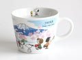 'PEANUTS Snoopy Tokyo Japan Mug 340ml Shimizu Togyo NEW'