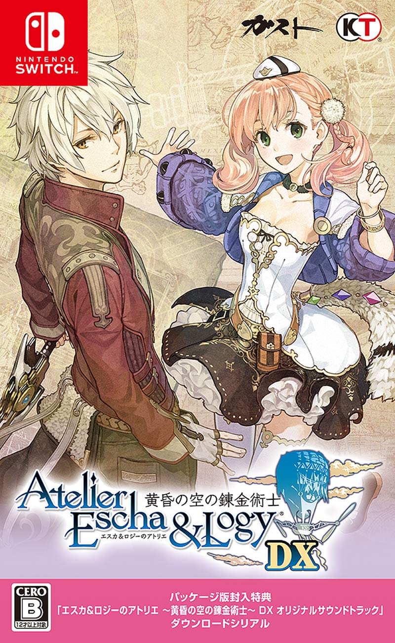 Unopened SW Atelier Escha&Logy Nintendo Switch Koei Tecmo Game Unopened RPG JP