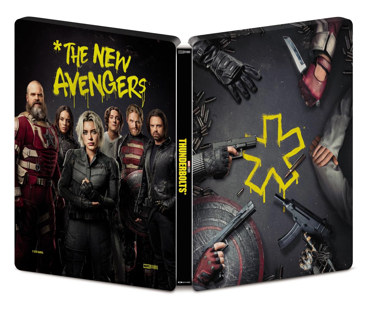 Thunderbolts 4K Ultra HD 3D Blu-ray Steelbook English Audio New NEW