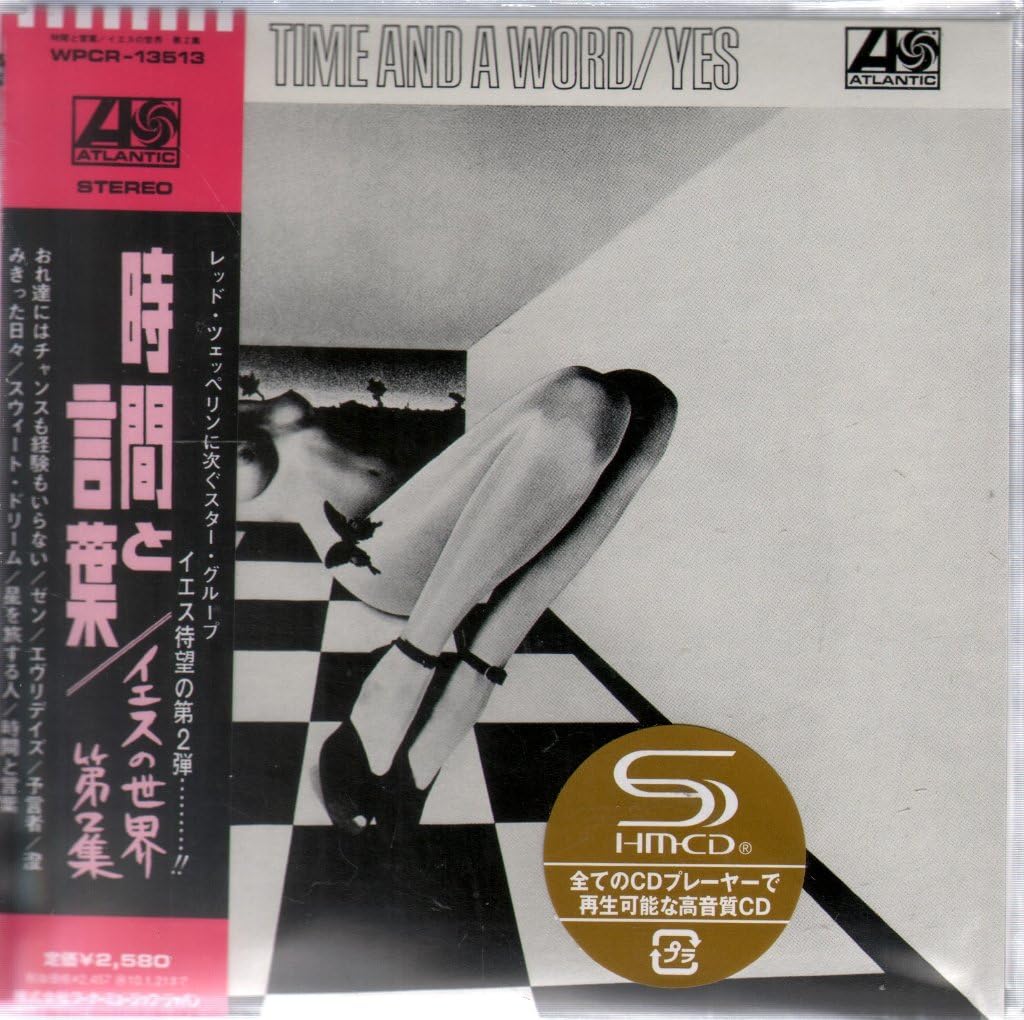 YES SEALED BRAND NEW CD(SHM-CD) Time And A Word Bonus Tracks Paper Sleeve OBI