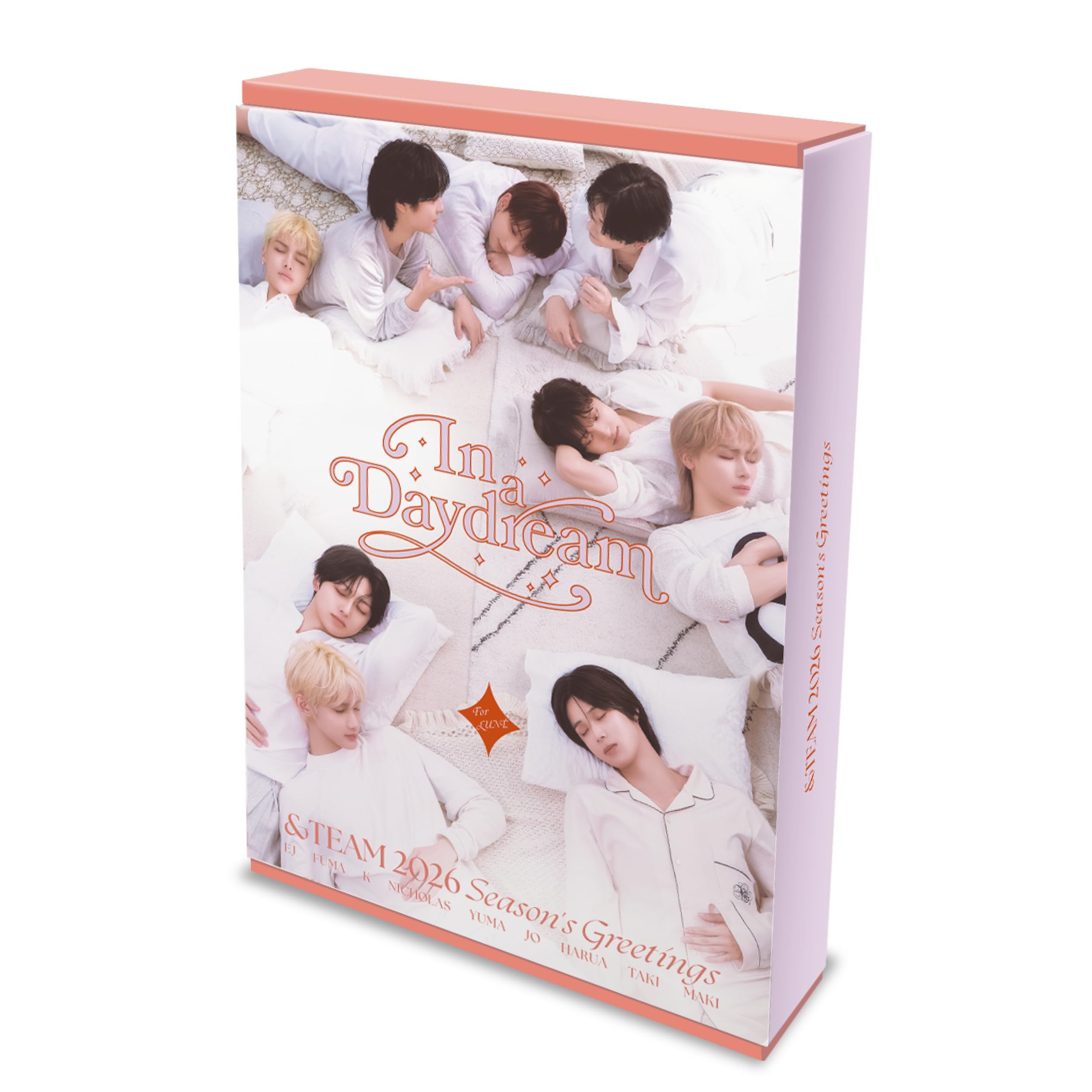 New &TEAM 2026 SEASONS GREETINGS In a Daydream Calendar+Digital Code Card Japan