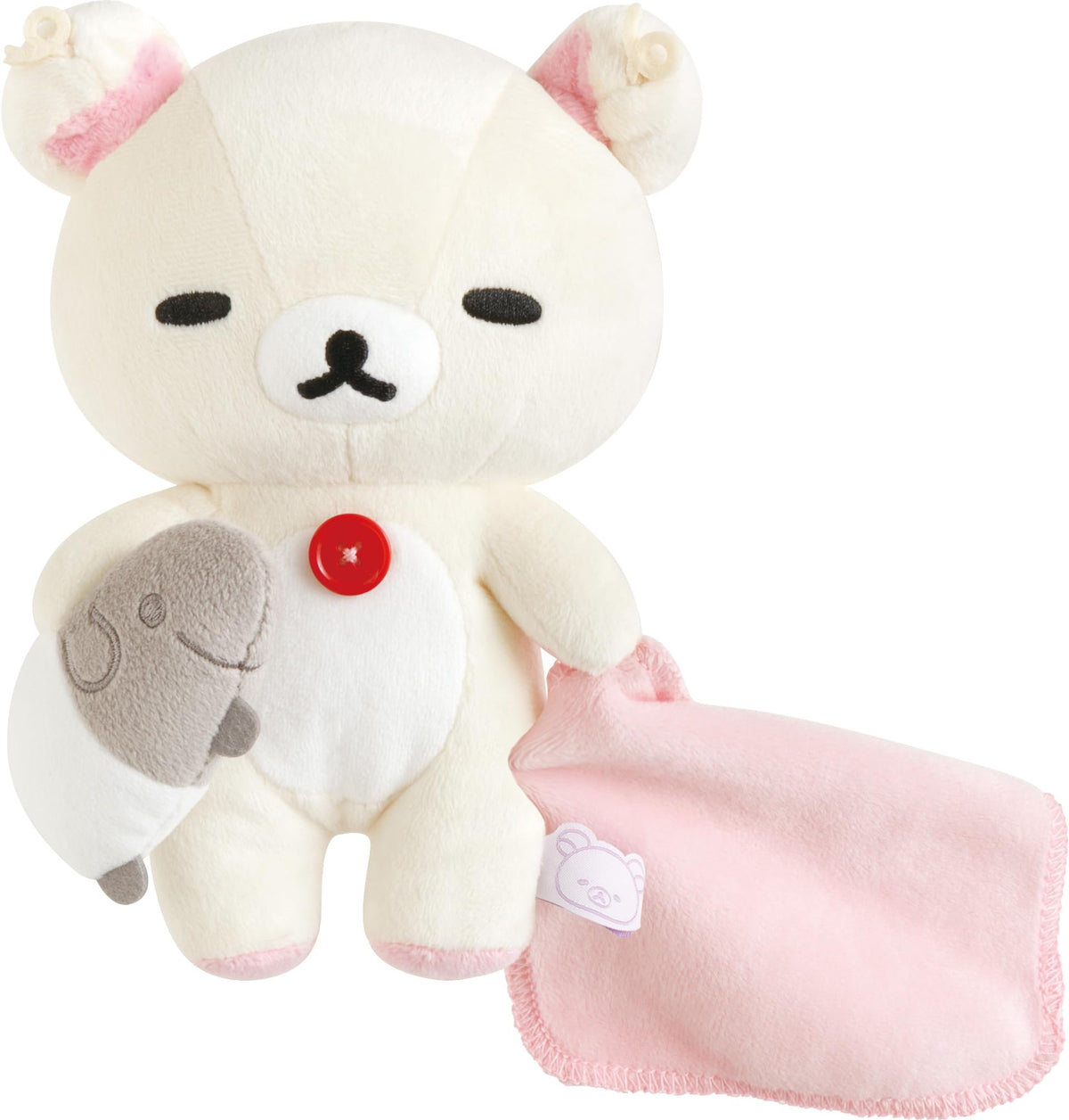 Rilakkuma Sleeping Together Series Good Night Plush Toy Korilakkuma MV51301 NEW