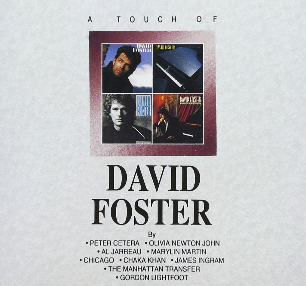 David Foster NEW CD(SHM-CD) A Touch Of David Foster Compilation Japan OBI