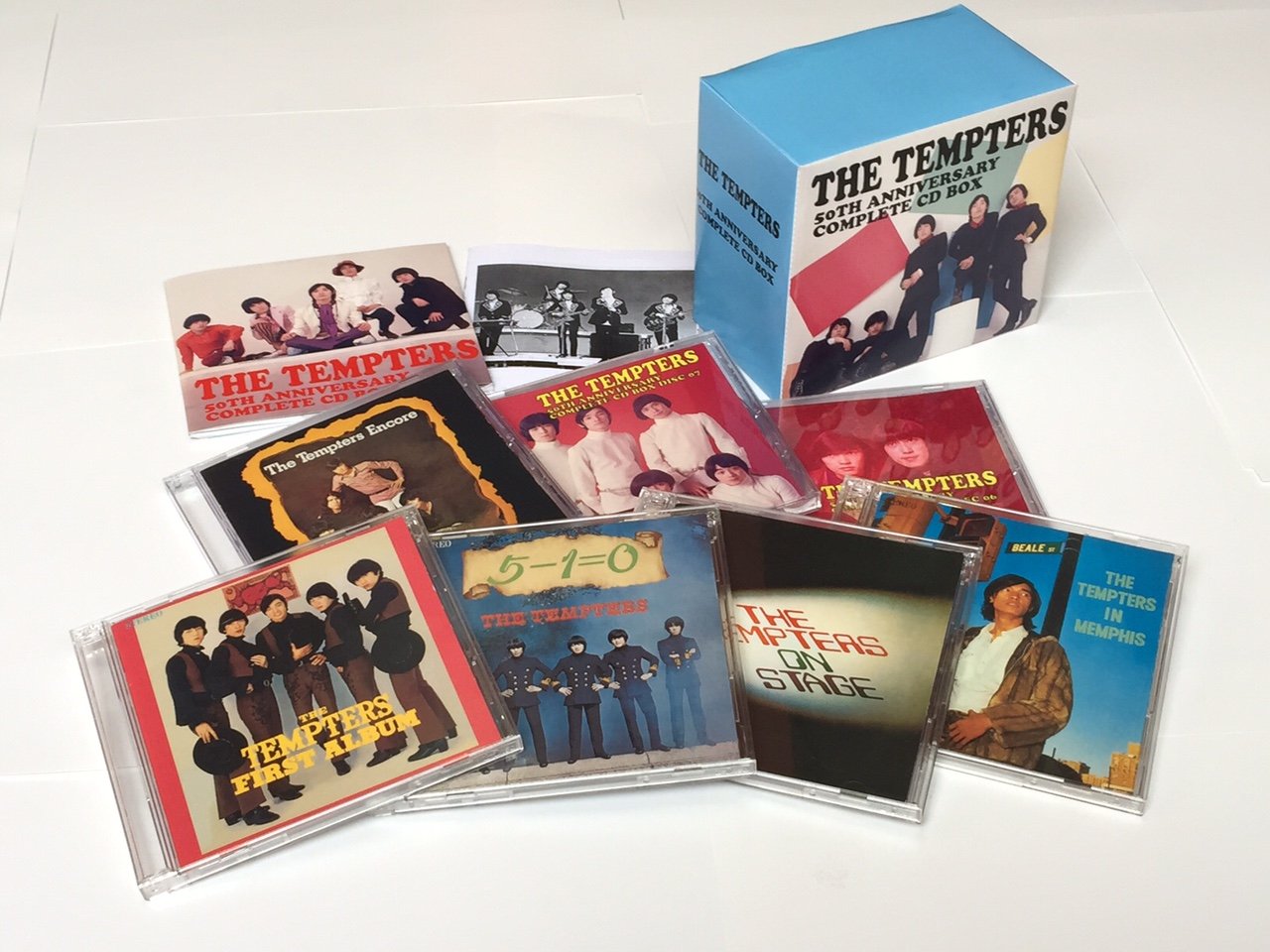 50th Anniversary Complete CD-BOX (Limited Edition) The Tempters NEW