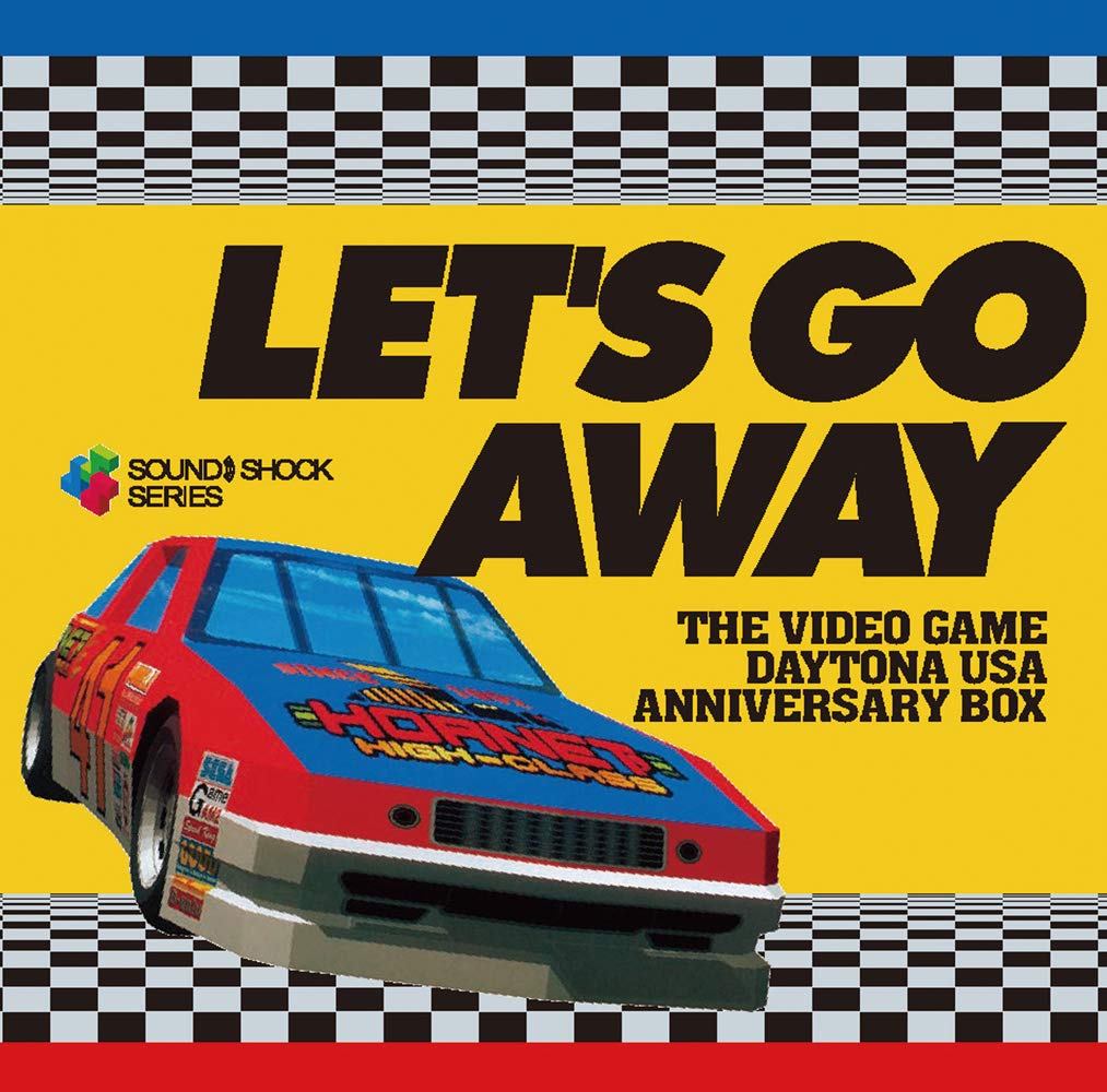 LETS GO AWAY THE VIDEOGAME DAYTONA USA ANNIVERSARY BOX 4CD Game Music OST NEW