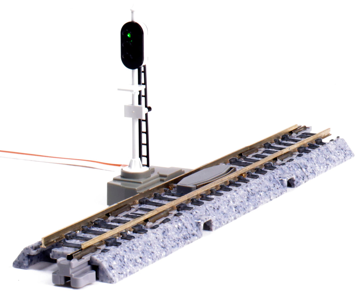 KATO N Gauge 3-Light Automatic Signal SX 64mm with Feeder Track Model NEW