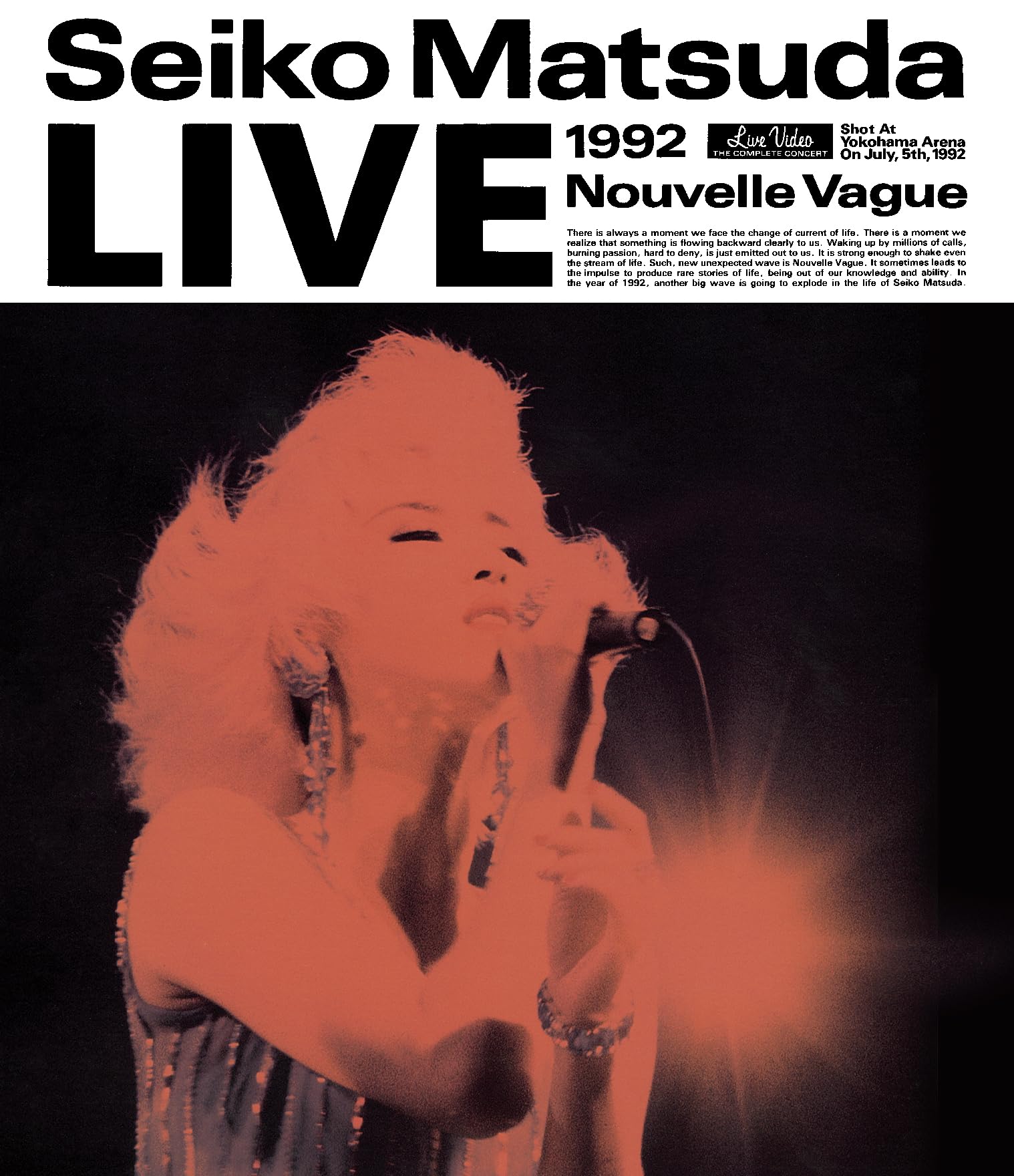 Blu-ray LIVE 1992 Nouvelle Vague (Blu-ray) Japanese Seiko Matsuda MHXL-151 Seiko