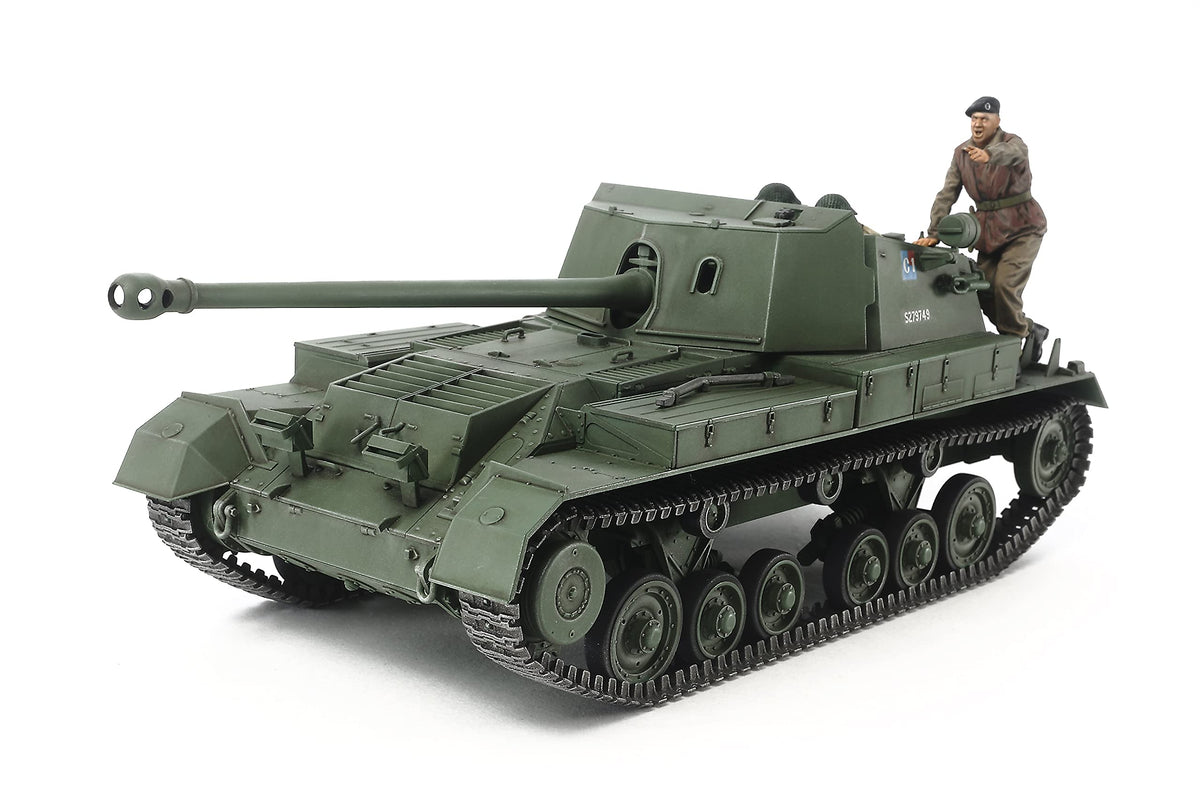 TAMIYA 135 Military Miniature Series No.356 British Anti-Tank NEW