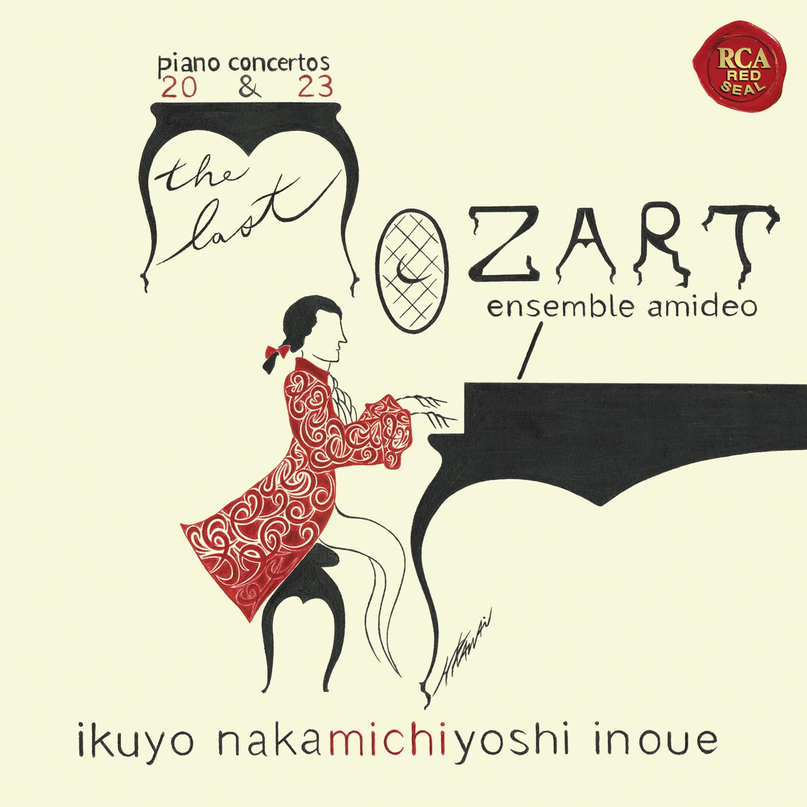 Ikuyo Nakamichi Michiyoshi Inoue Mozart Piano Concertos SACD Hybrid JAPAN NEW