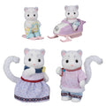 Sylvanian Families Doll Snow Leopard Family FS-55 ST Mark Certified Ages 3 NEW
