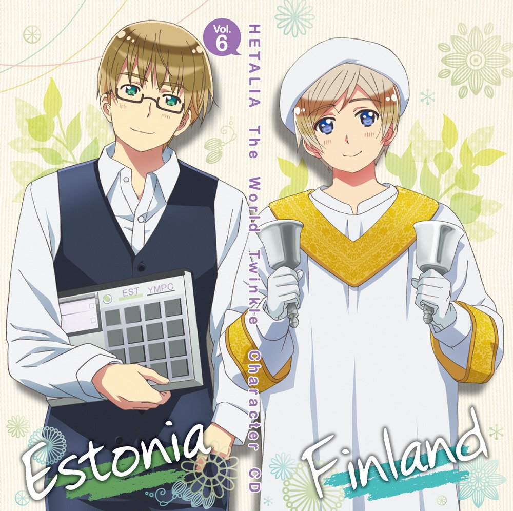 New anime Hetalia The World Twinkle Character CDs Vol.6 Finland & Estonia NEW