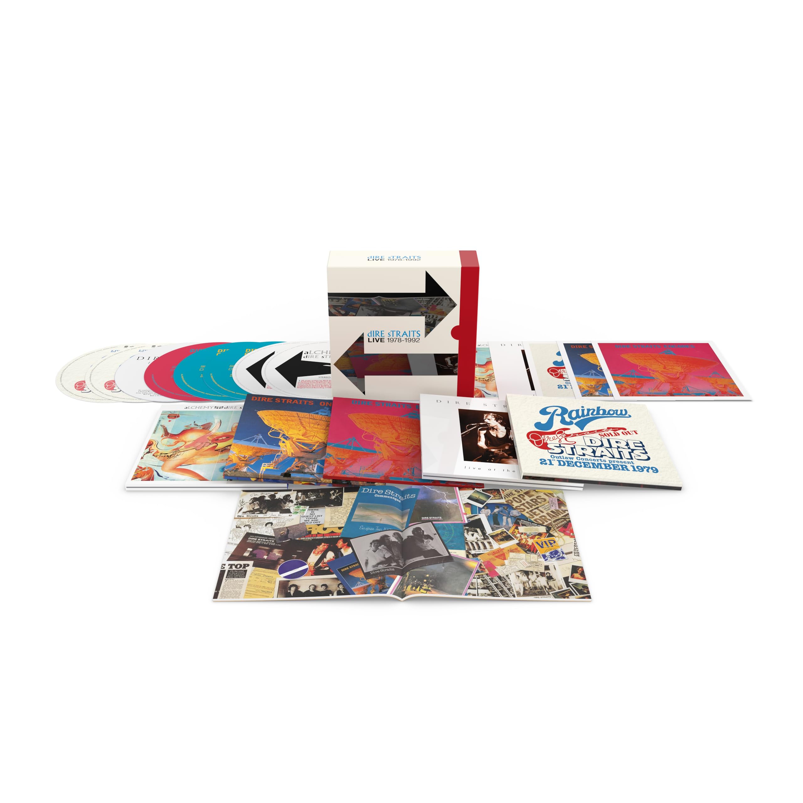 DIRE STRAITS LIVE 1978-1992 (Limited BoxSet).CD Free Ship w/Tracking# New Japan