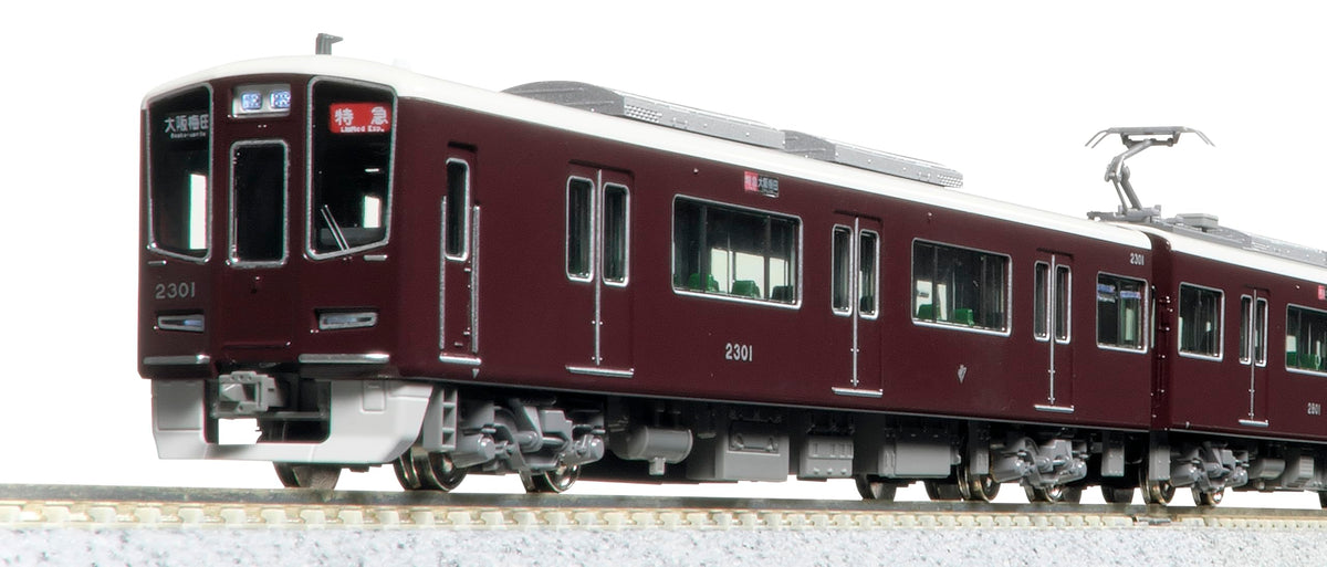 KATO N Gauge Hankyu Railway 2300 Series Kyoto Line Basic Set 4-Car Model NEW