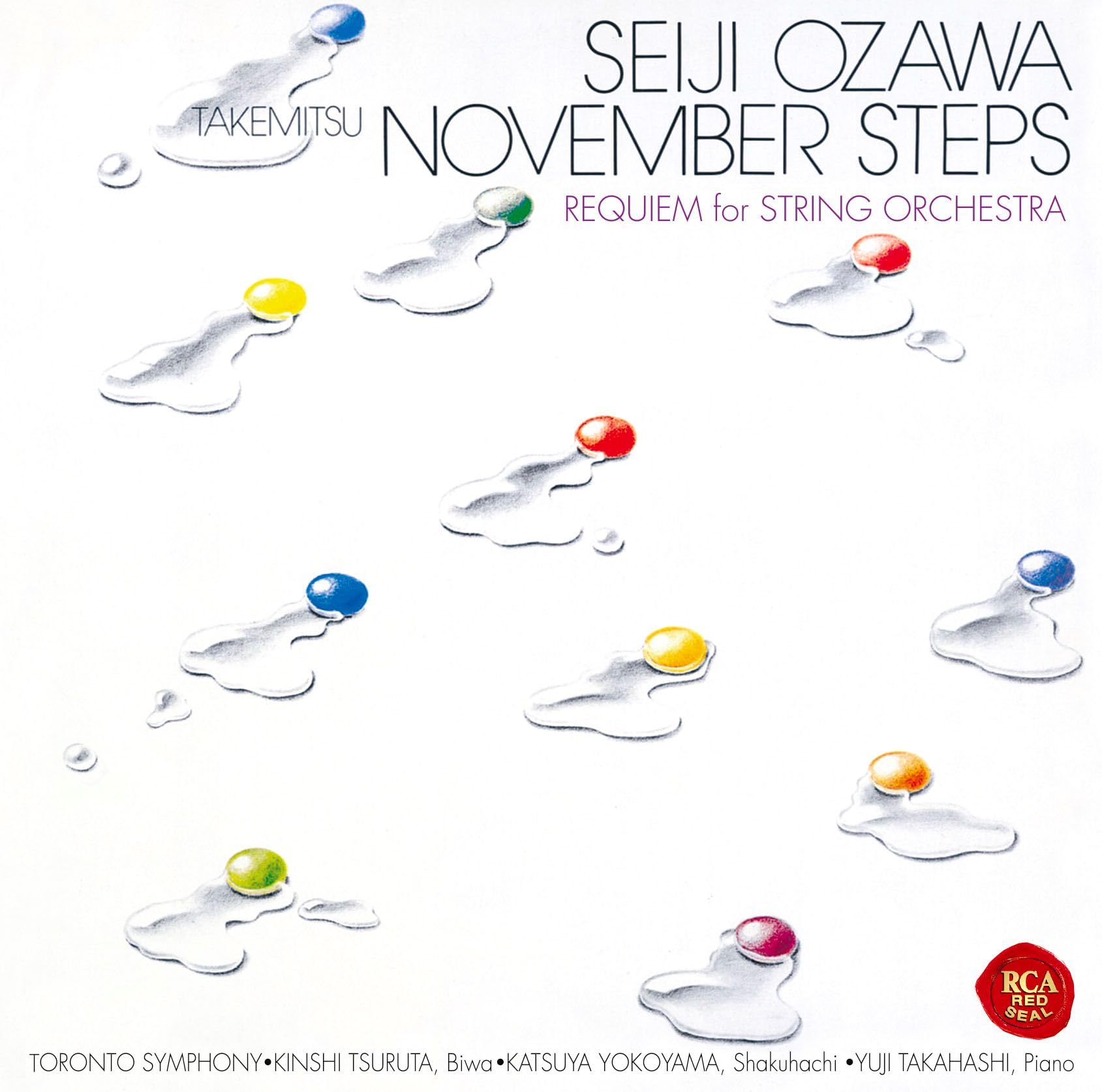 CD Toru Takemitsu: November Steps etc. Japan Seiji Ozawa Music (CD) SICC-40289