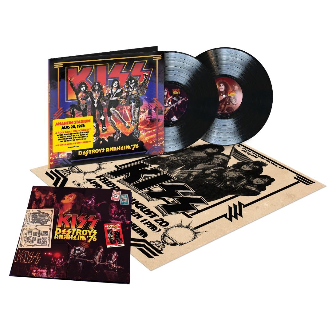 Kiss/Destroys Anaheim 76 (2LP/180g Vinyl) 5741643 New LP NEW