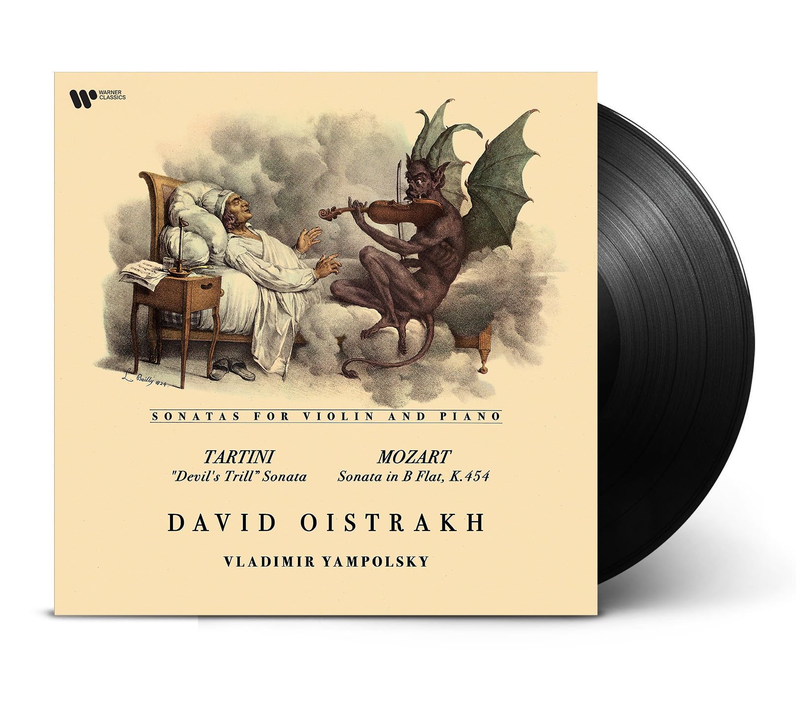 Tartini Giuseppe (1692-1770)/Devils Trill: Oistrakh(Vn) Yamp 2173275344 New LP
