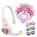 BANDAI Kimi to Idol Precure♪ Idol Heart Brooch & Idol Heart Intercom Set NEW