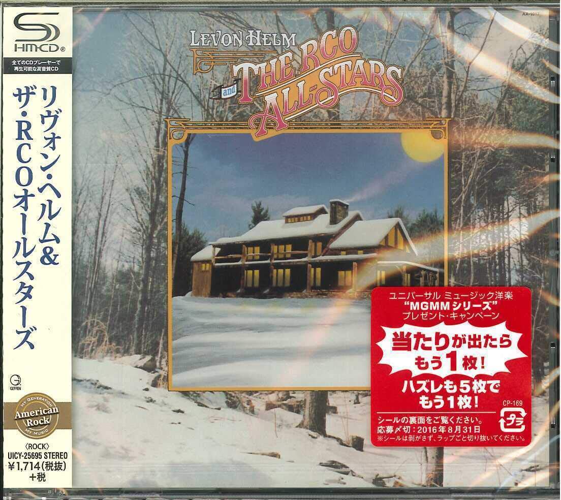 Levon Helm And The RCO All-Stars SEALED BRAND NEW CD(SHM-CD) Japan OBI