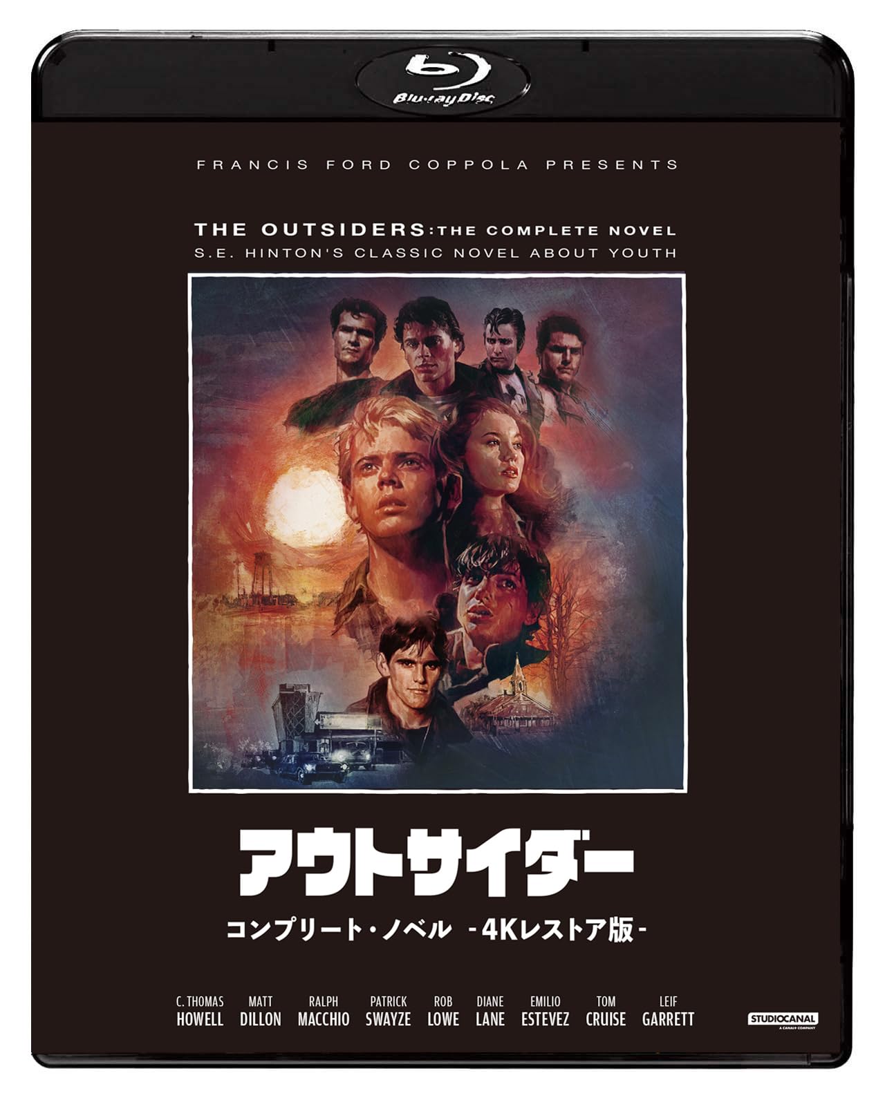 The Outsiders The Complete Novel 4K Restored [Blu-ray] Japan Francis F Coppola