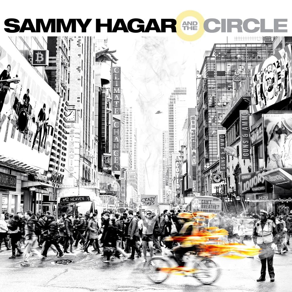 4BT SAMMY HAGAR AND THE CIRCLE CRAZY TIMES JAPAN SHM CD NEW