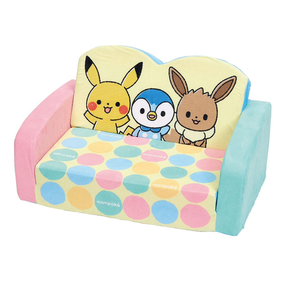 SEGA FAVE Monpoke Pikachu 2-way Sofa Bed NEW