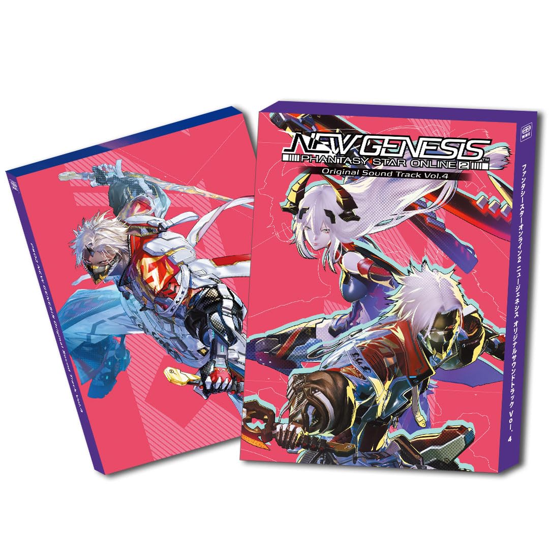 PSO2 NEW GENESIS Original Sound Track Vol.4 3CD Game Music OST WWCE-31595