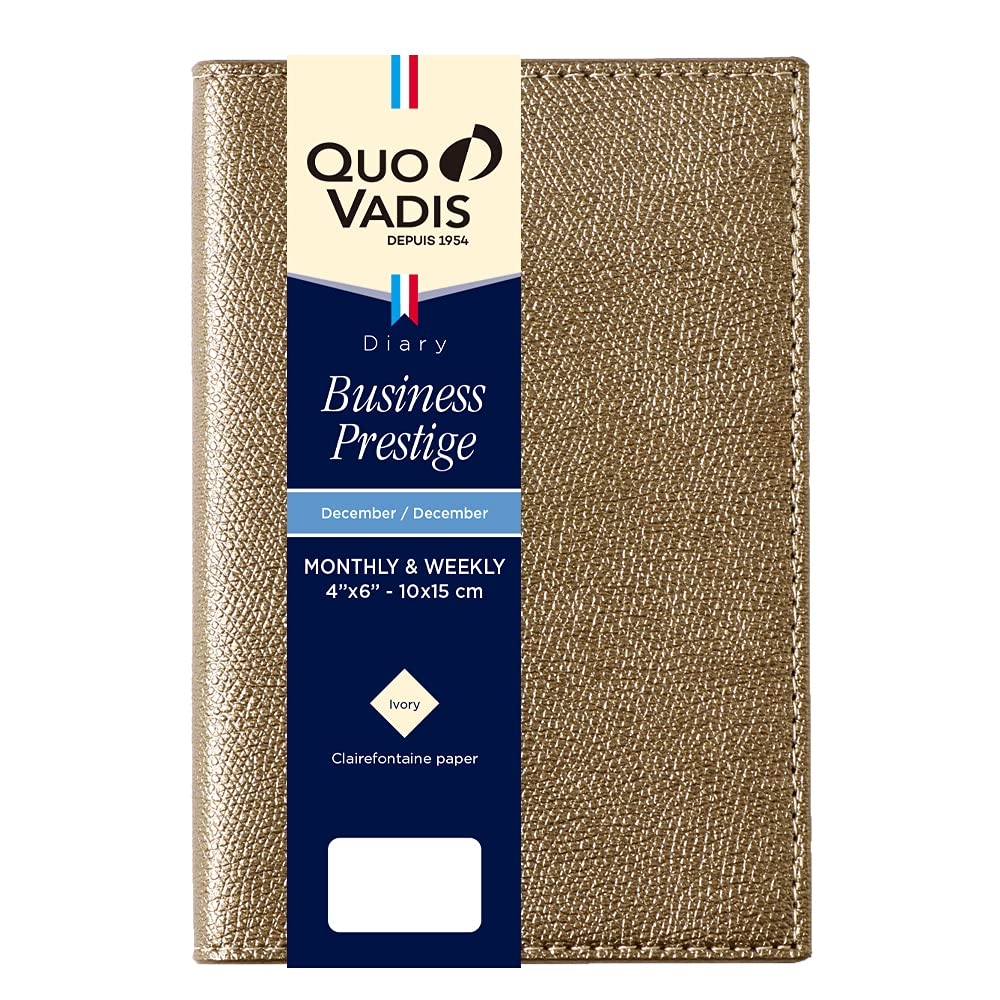 Quo Vadis [2026 Edition] Planner/Diary Business Prestige/Club (Weekly Vertica_