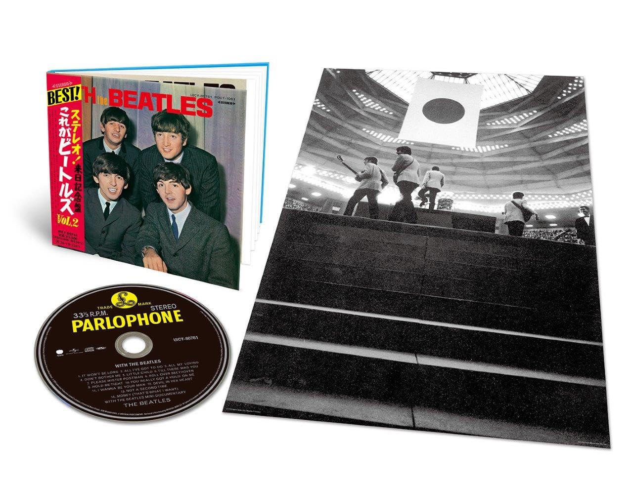 PSL The Beatles With The Beatles SHM-CD + Folded Poster + Booklet Japan Limited