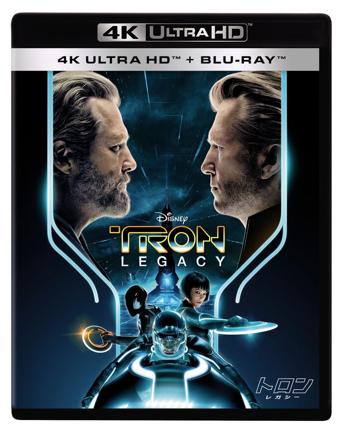 TRON: Legacy [4K Ultra HD Blu-ray Disc + Blu-ray Disc] Joseph Kosinski Jeff NEW