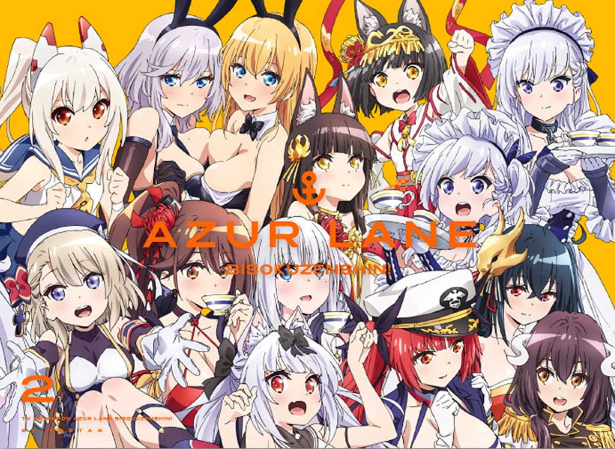 AZUR LANE BISOKUZENSHIN AzurLane Slow Ahead Vol.2 Blu-ray+Soundtrack CD SHBR-633