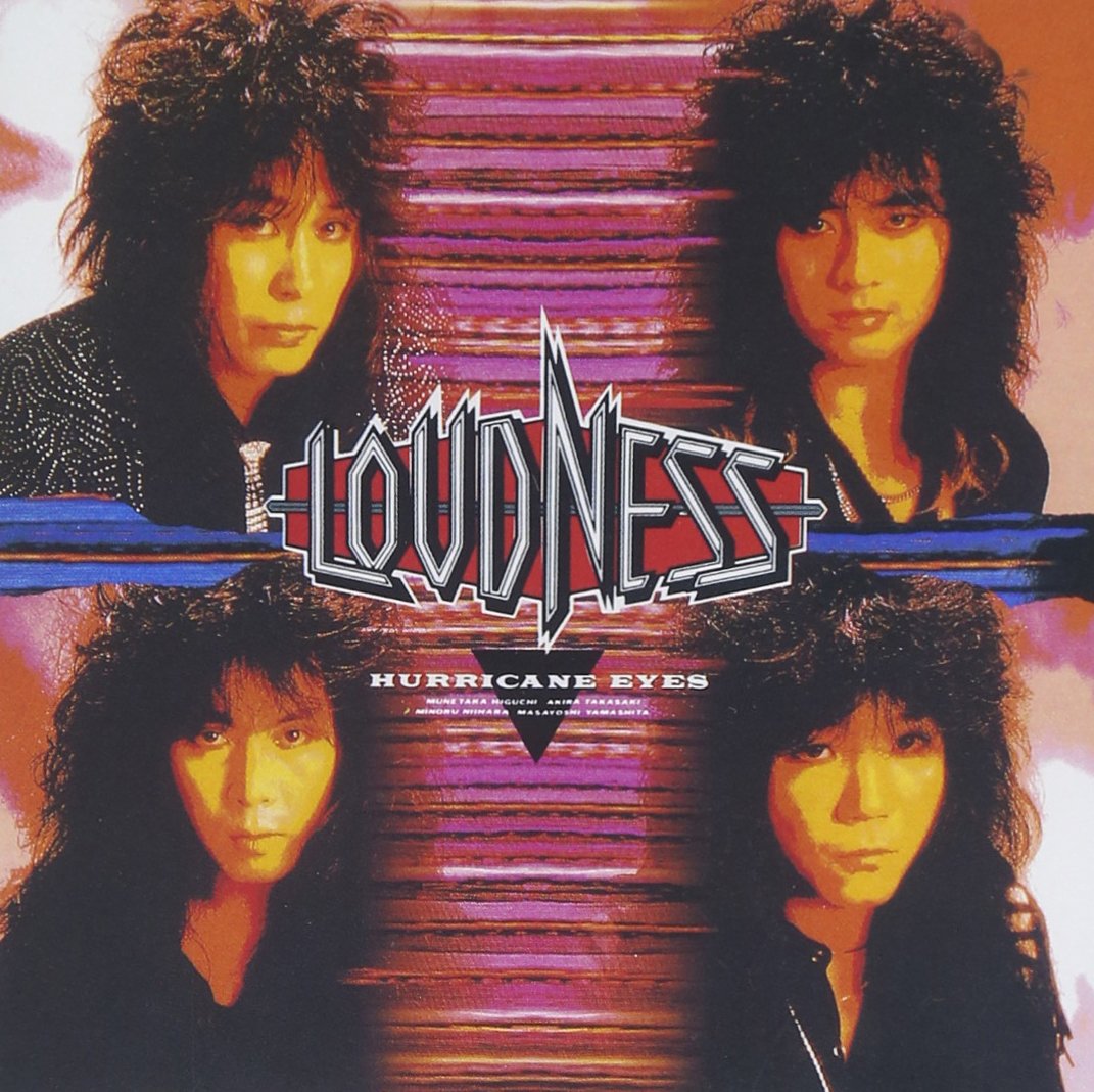 4BT LOUDNESS HURRICANE EYES (Japanese Version) JAPAN CD NEW