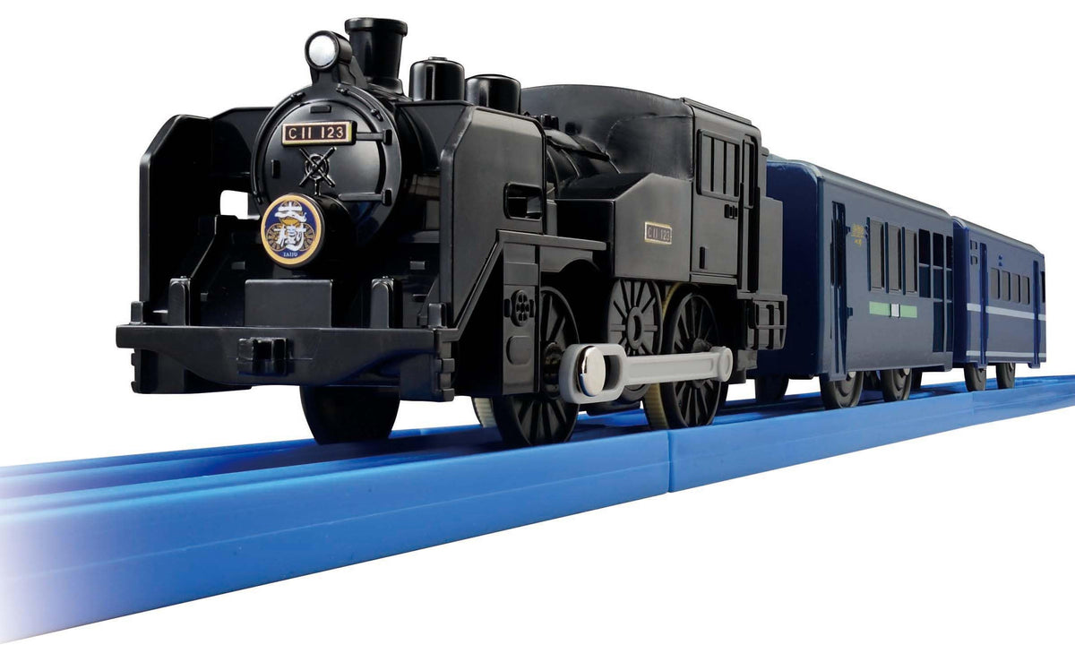 TAKARA TOMY Plarail Tobu Railway SL Taiju C11 Type 123 Passenger Car Blue NEW